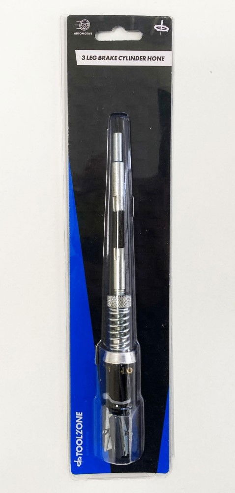 BRAKE CYLINDER HONE 3 LEG FOR 1" TO 2 1/2" CYLINDERS 220grit - TOOLZONE KDPAU047