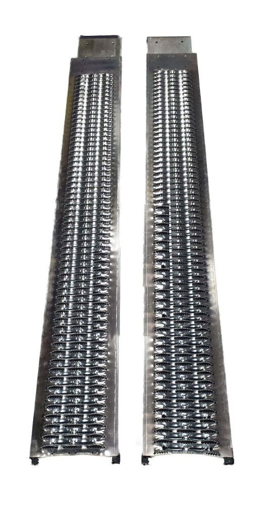 STEEL RAMPS 72" x 9" 450kg CAPACITY GALVANISED - TOOLZONE KDPAU082