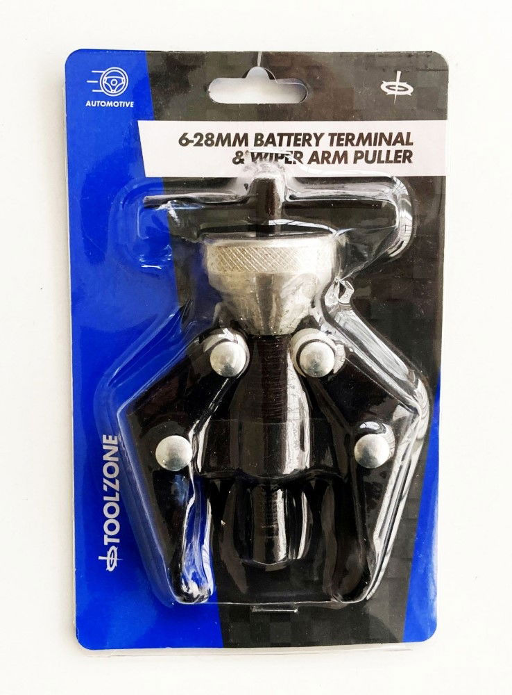 BATTERY TERMINAL AND WIPER ARM PULLER 6-28mm - TOOLZONE KDPAU362