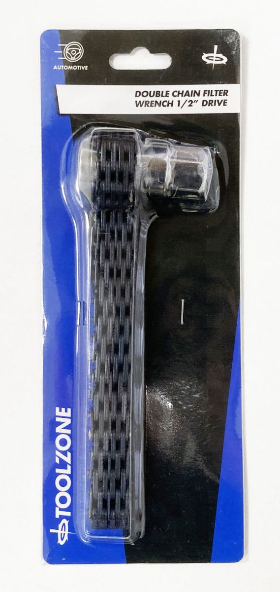DOUBLE CHAIN FILTER WRENCH 1/2" DRIVE - TOOLZONE KDPAU394