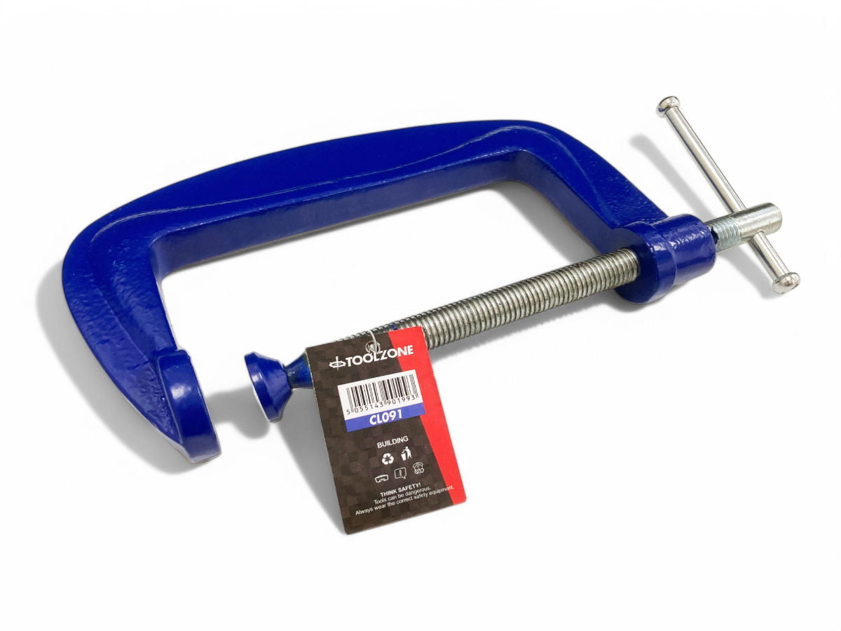 G CLAMP HEAVY DUTY 6" - TOOLZONE KDPCL091