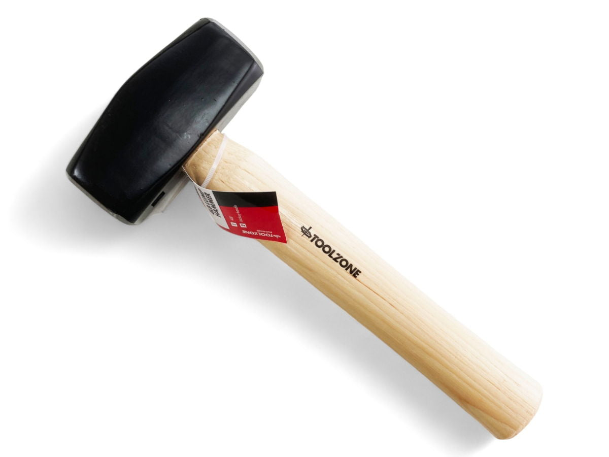 LUMP HAMMER 4lb HICKORY HANDLE 9.84" - TOOLZONE KDPHM075