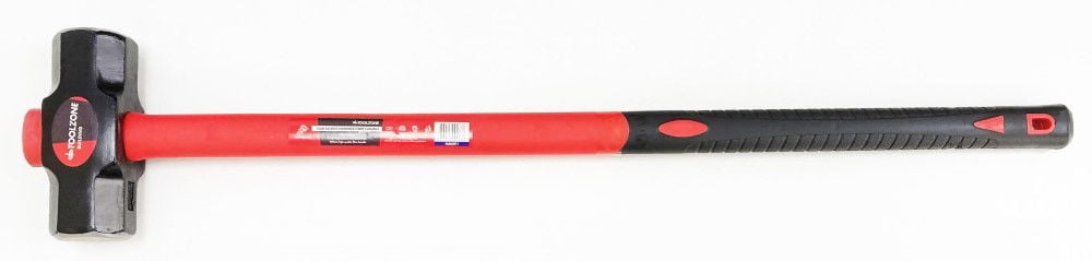 SLEDGE HAMMER 10lb 70% FIBRE HANDLE 910mm - TOOLZONE KDPHM091