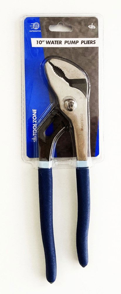 WATER PUMP PLIERS 10" SATIN FINISH GROOVE JOINT - TOOLZONE KDPPL160