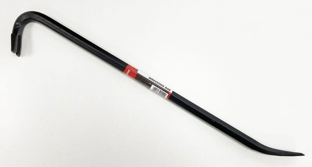 WRECKING BAR STANDARD 24" x 3/4" HARDENED STEEL - TOOLZONE KDPPN079