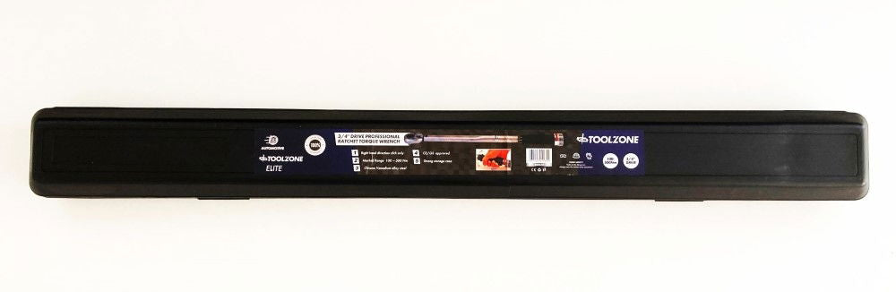 TORQUE WRENCH 3/4" DRIVE 100-500nm CALIBRATION CERTIFICATE LOCKING NUT - TOOLZONE KDPSS025