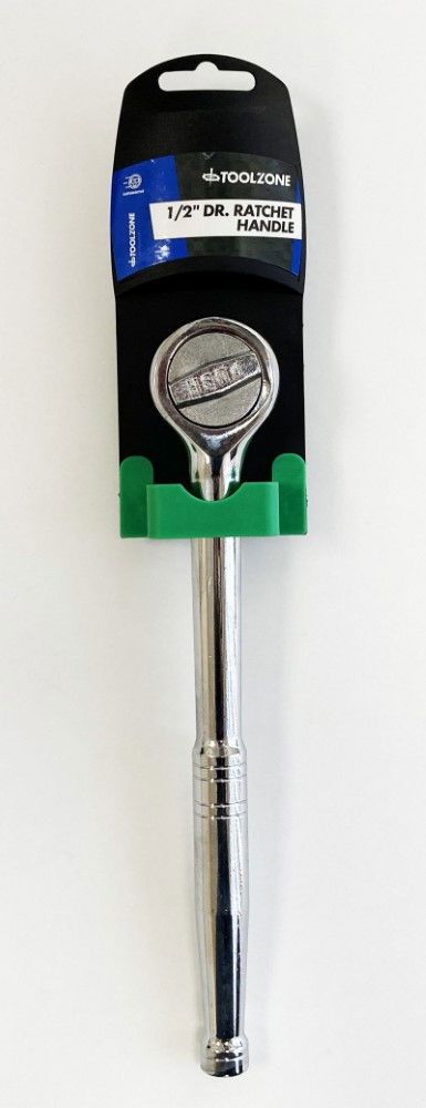 RATCHET HANDLE 1/2" DRIVE POLISHED CHROME QUICK RELEASE - TOOLZONE KDPSS241