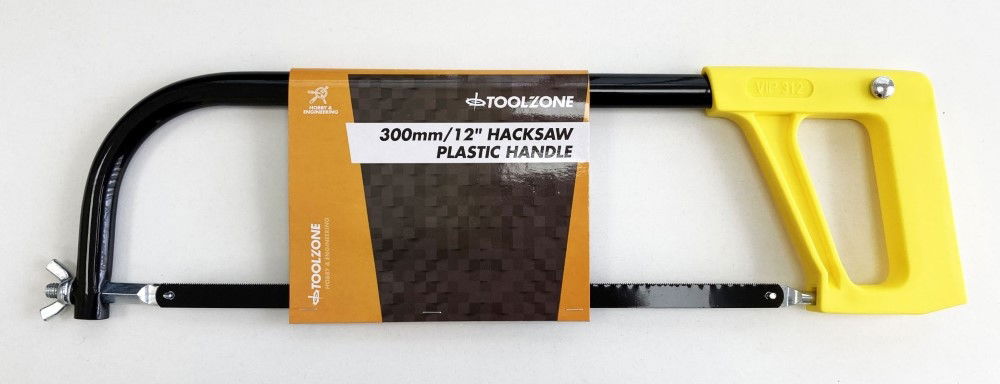 HACKSAW 12" PLASTIC HANDLE - TOOLZONE KDPSW096