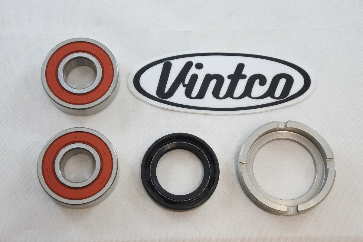 Vintco Rear Wheel Bearing Kit with Retainer for (1979-1981) Honda CR125