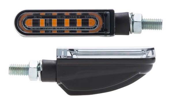 LED INDICATOR TURN SIGNAL SEQUENTIAL 12V AMBER PSYCHIC MC-01D11