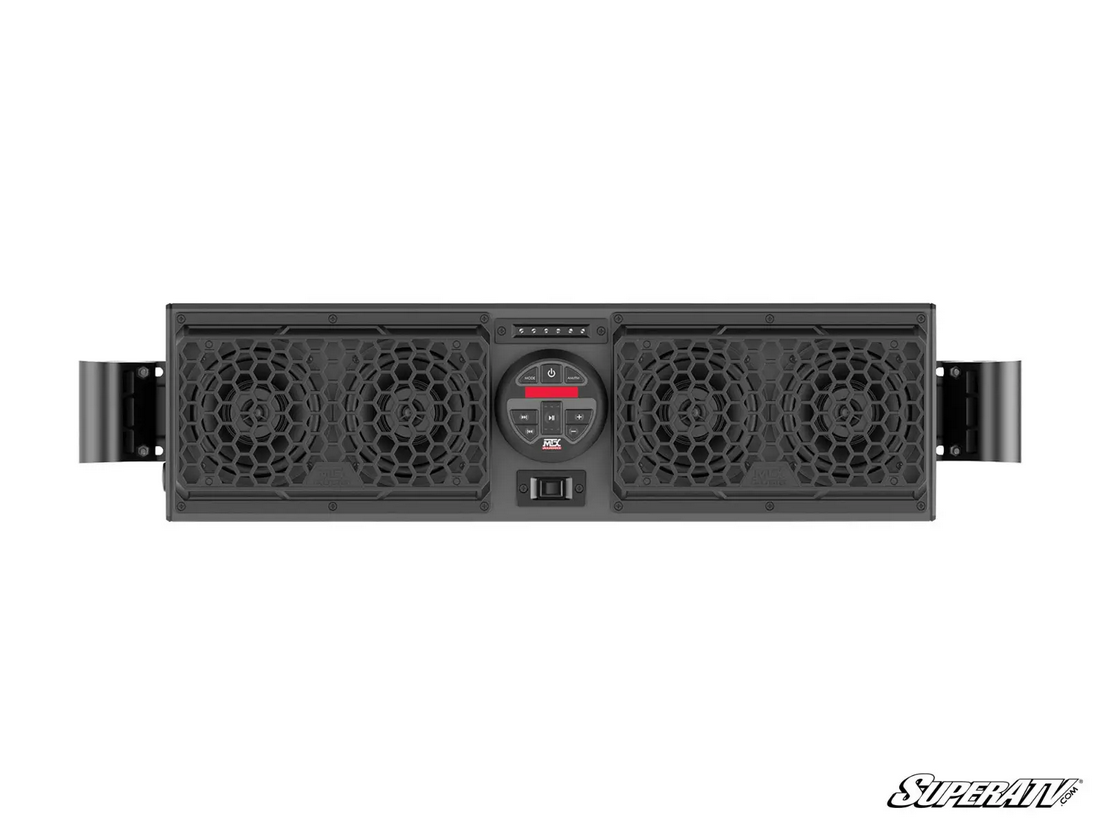 31" EXTENDABLE UTV SOUND BAR SPEAKER SYSTEM, AM/FM, BLUETOOTH, AUX, USB