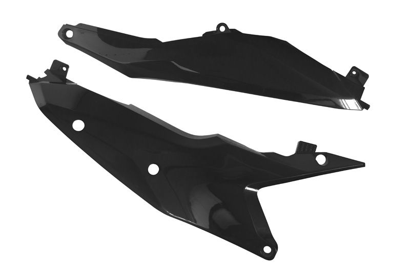 SIDE PANELS 2023-24 SX/SX-F, 2024 EXC/EXC-F KTM, BLACK, RTECH R-FIKTMNR0023