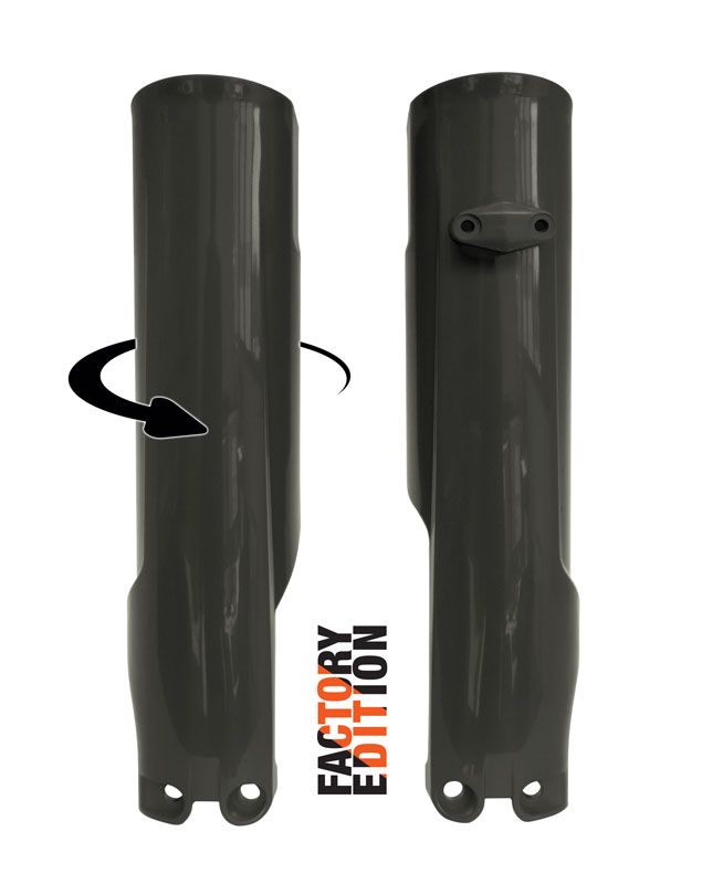 KTM SXF SX-F / SX / Husqvarna TC / FC Fork Guards – Black – 2023-2024