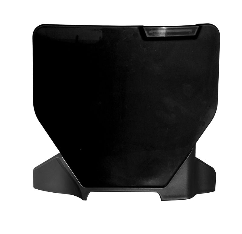 FRONT PLATE 2023 HUSKY TC/FC, BLACK, RTECH R-TBHSQNR0023