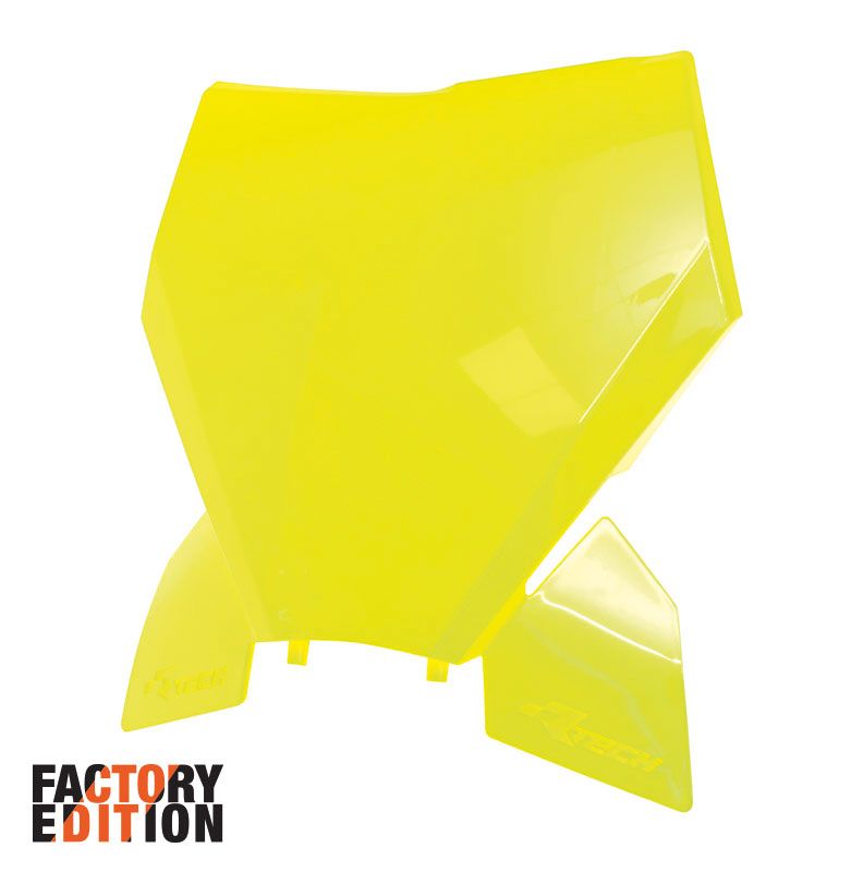 KTM SXF SX-F / SX Factory Front Number Plate Yellow – 2023