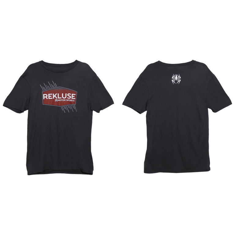 T-SHIRT REBEL CHARCOAL L REKLUSE RMS-941-L