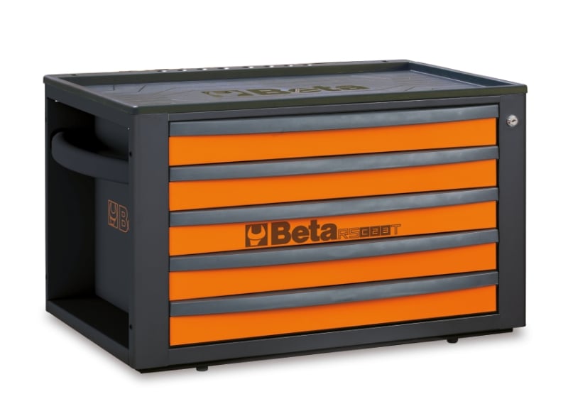 Portable Tool Chest with 5 Drawers and Centralized Lock - Beta Tools RSC23T-N