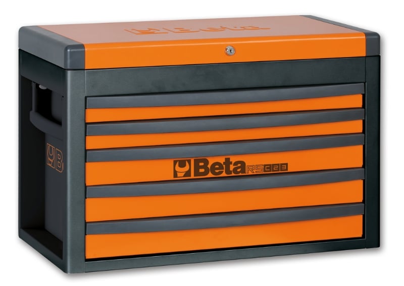 Portable Tool Chest with 5 Drawers and Centralized Lock - Beta Tools RSC23-R