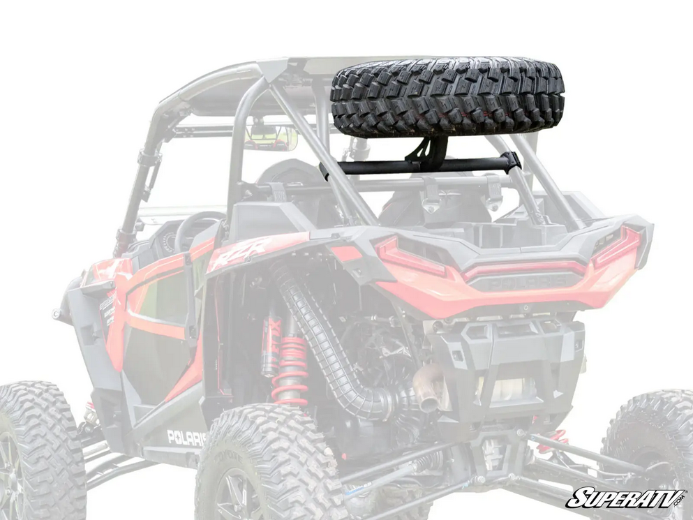 POLARIS XP TURBO SPARE TIRE CARRIER, SUPERATV STC-P-RZRXPTS-00