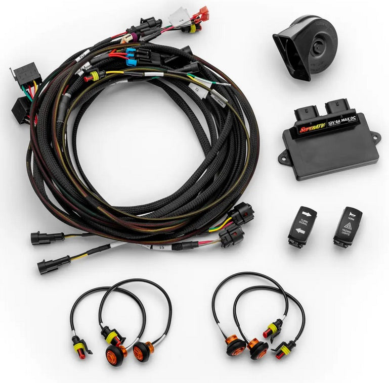 PLUG & PLAY DELUXE SELF CANCELING TURN SIGNAL KIT CF MOTO ZFORCE 950