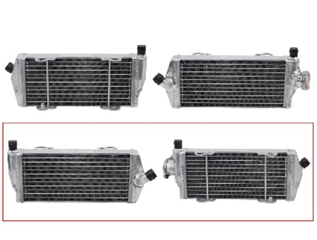 RADIATOR ALUMINIUM STANDARD CORE, YAMAHA YZ 65 2018-2024 XD-10126