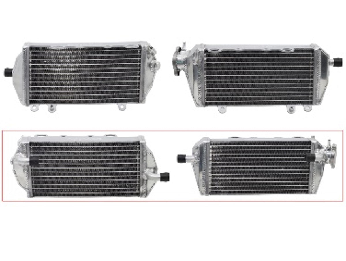 RADIATOR SET ALUMINIUM STANDARD CORE, GASGAS XD-10134