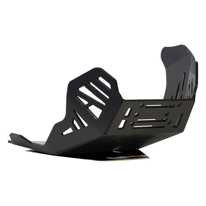 AXP Adventure Skid Plate HDPE 8mm (Black) Ducati Desert X 22-23 (HEPCO & BECKER CRASH BARS)
