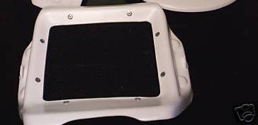 1980/1981 Cagiva 125 Silver Streak Front Number Plate White