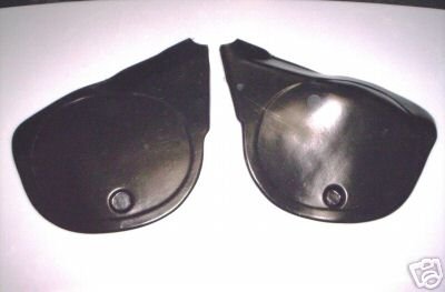 1978 Harley Davidson MX250 Side Panels Black