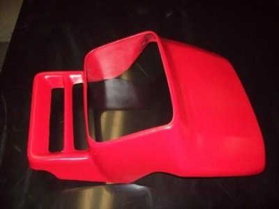 1983-1987 Honda XL 600 XL600 Headlight Holder - White