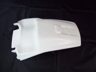 1986/1987 Honda TR 200 Fat Cat Rear Fender White
