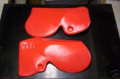 1978/1979 Honda CR 250 DG Replica Side Panels White