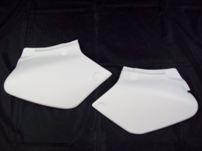1996-2004 Honda XR 250/400 Side Panels White