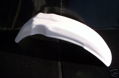 1985-1988 Husqvarna CR, WR, XC Front Fender White
