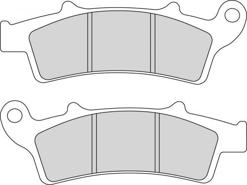 FERODO FDB2105AG BRAKE PADS ORGANIC