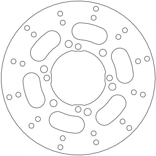 MOTO MASTER 110444, ROUND FIXED DISC 227