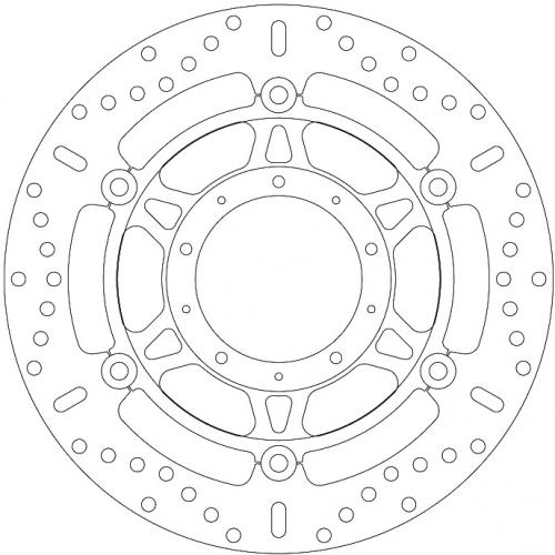 EBC BRAKE DISC MD1188X EBC STAINLESS STEEL BRAKE DISC