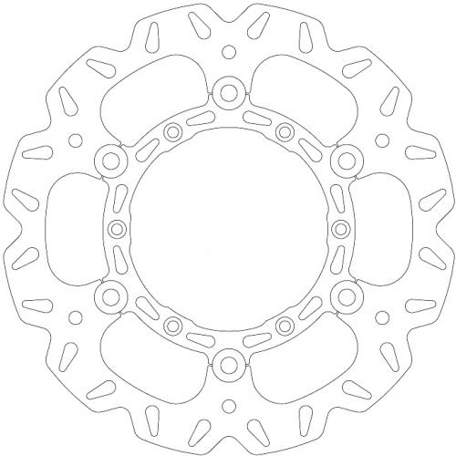 EBC BRAKE DISC MD6392CX CX PATTERN BRAKE DISCS