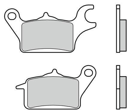 BREMBO 07112CC BRAKE PADS ORGANIC
