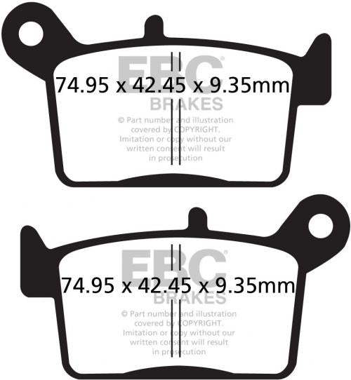 EBC FA 697HH EBC DISC PADS