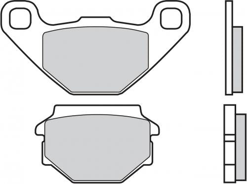 BREMBO 07014CC BRAKE PADS ORGANIC