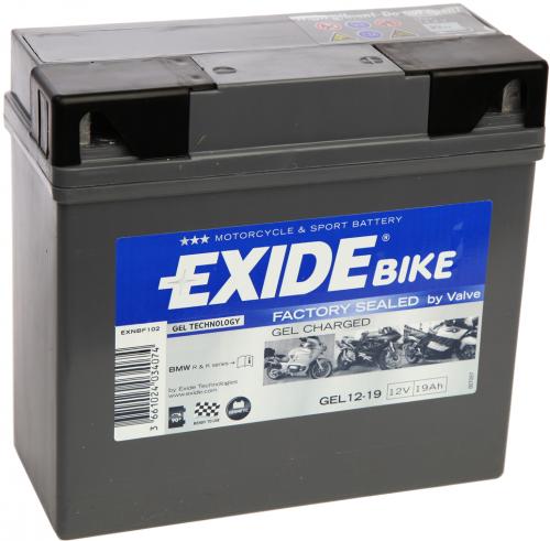 EXIDE G19 EXIDE GEL BATTERY