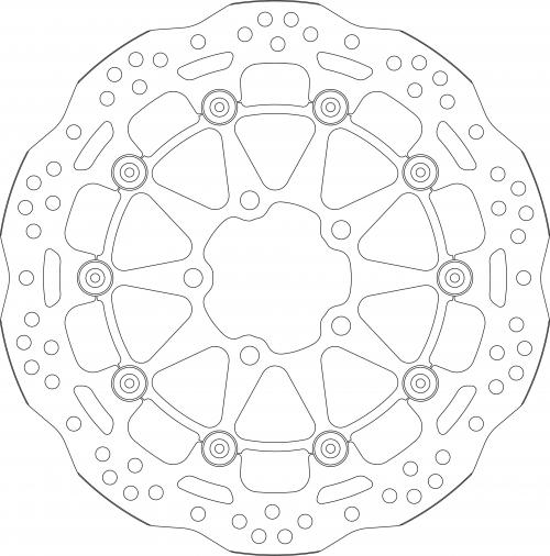 SBS UPGRADE BRAKE DISC 6020