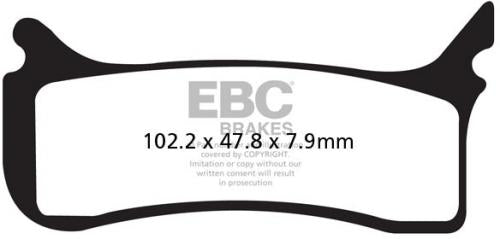 EBC MX-S 406 EBC SINTERED DISC PADS
