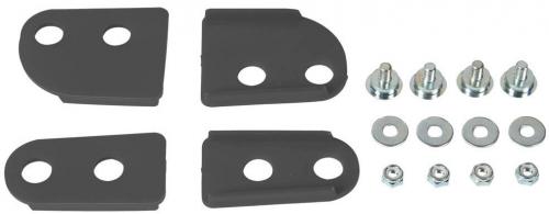 RTECH SPACERS SET FOR HEADLIGHTS SILVER