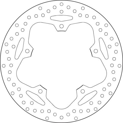 BREMBO BRAKE DISC, 68B407F6