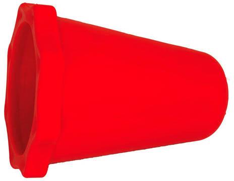 RTECH MUFFLER PLUG 40-65 MM RED