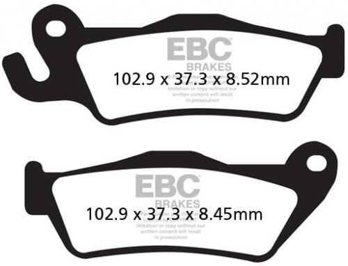 EBC FA 438HH EBC DISC PADS