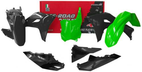 RTECH PLASTIC KIT 5 PCS KX GREENBLACK