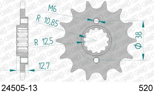 AFAM FRONT 13T, 520 AF12450513